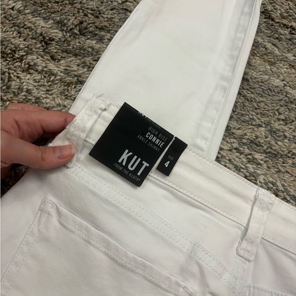 KUT From The Kloth High Rise Connie Ankle Skinny Jeans Sz 4 NWT | KUT Skinny- - Picture 10 of 13